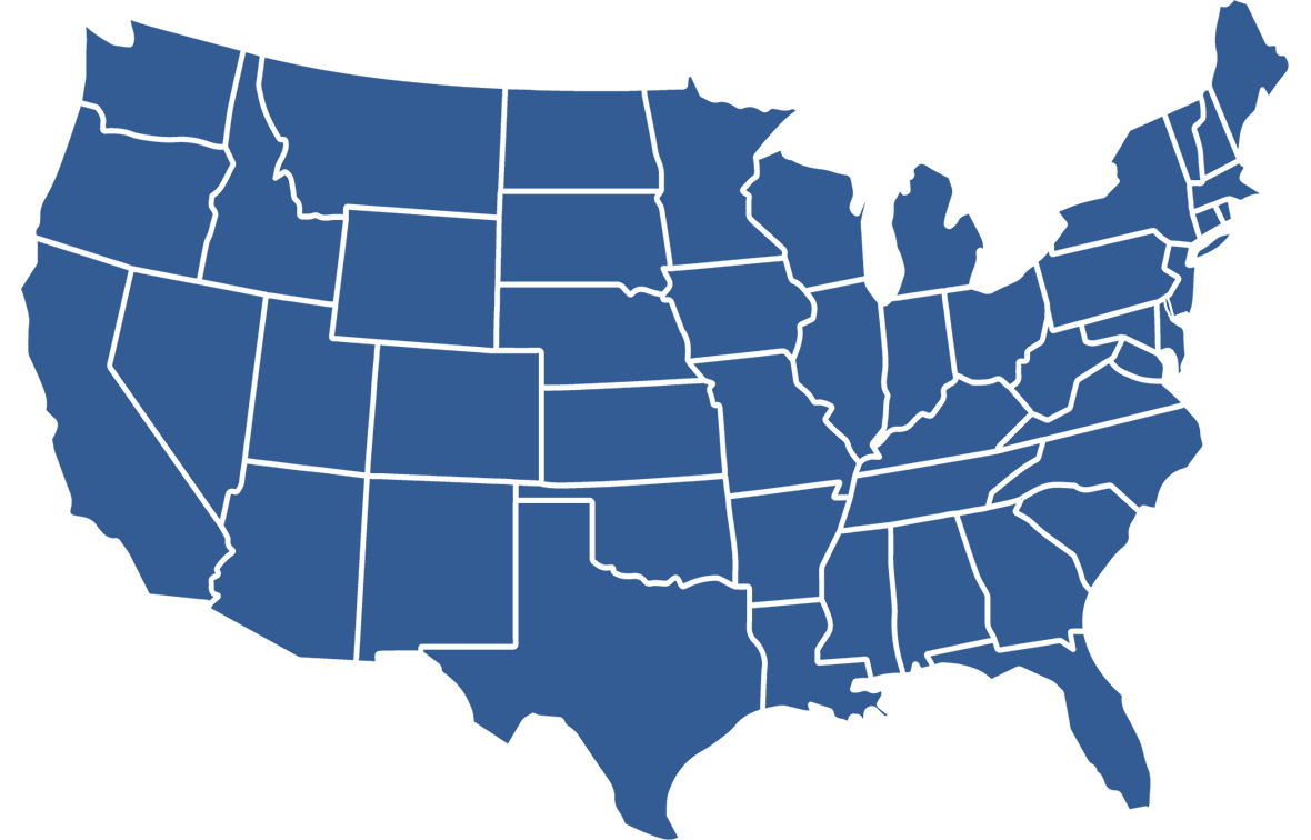 Schaefer Enterprises US map